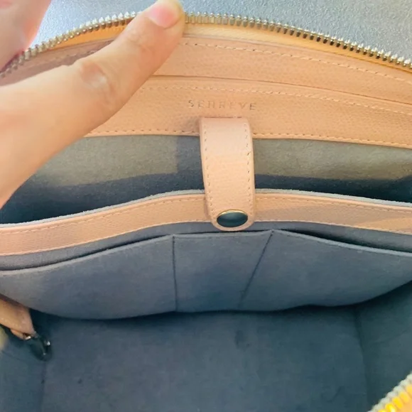 SENREVE MINI MAESTRA IN  BLUSH PEBBLED LEATHER - Picture 5 of 10